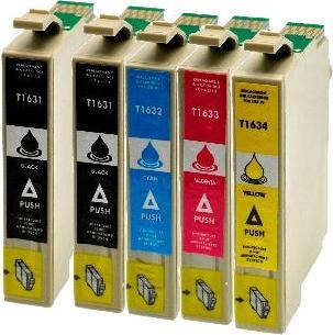 Immagine prodotto Hermex Cartuccia d'inchiostro XL compatibile per Epson WorkForce WF-2650DWF (M, Y, FC, C)