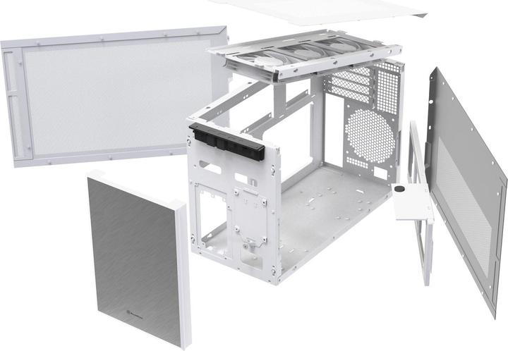 Immagine prodotto Silverstone SST-SG17W (bianco) (mATX, Mini-ITX, Mini-DTX)