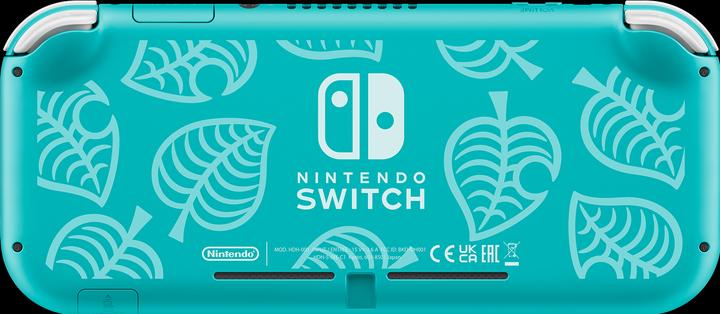 Actual product image Nintendo Switch Lite Animal Crossing: New Horizons Timmy & Tommy Aloha Edition