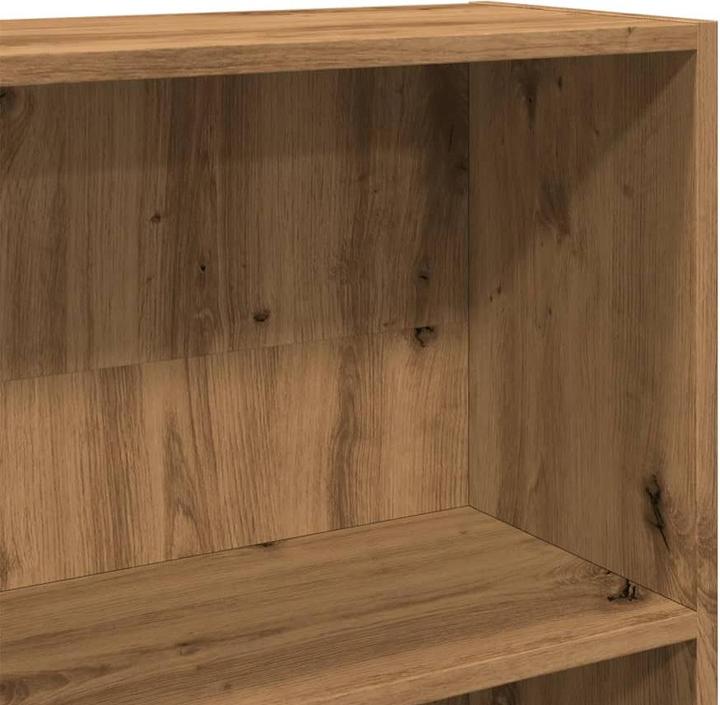 Image du produit VidaXL Bücherregal Regal Standregal Büroregal Aufbewahrungsregal Artisan-Eiche (80 x 24 x 176 cm)
