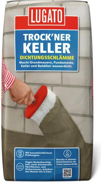 Produktbild Lugato Trock'ner Keller Dichtung (5 kg, Grau)