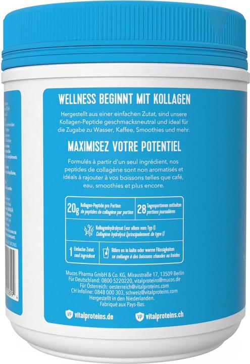 Actual product image Vital Proteins Collagen Peptides (1 Piece, Powder, 567 g)