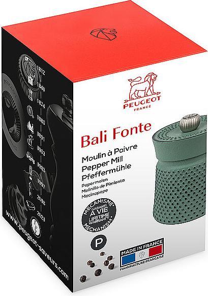 Productafbeelding Peugeot BALI pepermolen gietijzer groen 8 cm (Peper)