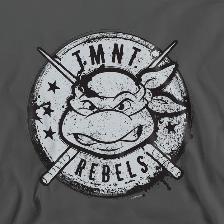 Immagine prodotto Teenage Mutant NT Rebels Felpa Logo Effetto Invecchiato Adulto Unisex (L)