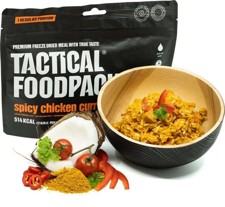 Image du produit Tactical Foodpack Curry de poulet épicé (120 g)
