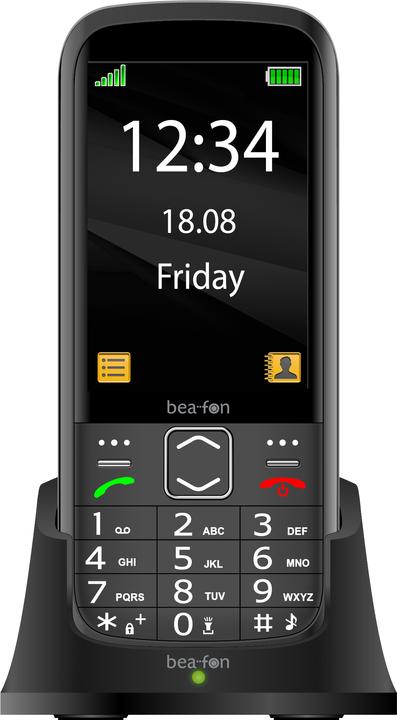 Productafbeelding Bea-Fon SL260 LTE - Zilver/Zwart (3.50", 3 Mpx, 2G)