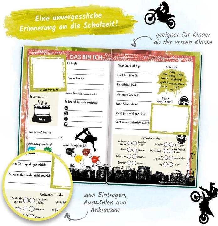 Produktbild Meine Schulfreunde 14x21 cm 80 Seiten mehrfarbig