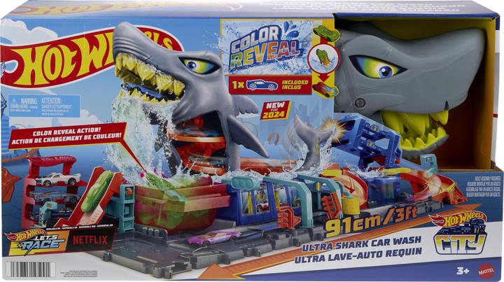 Hot Wheels City Ultimative Hai Auto-Waschanlage