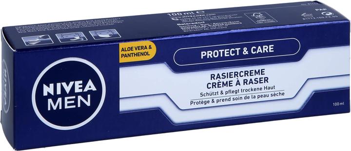 Actual product image NIVEA MEN Protect & Care (100 ml, Shaving cream)