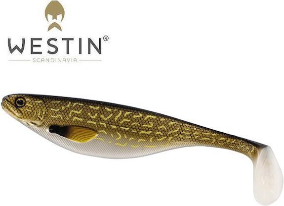 Produktbild Westin Shad Teez Natural Pike Gummifisch