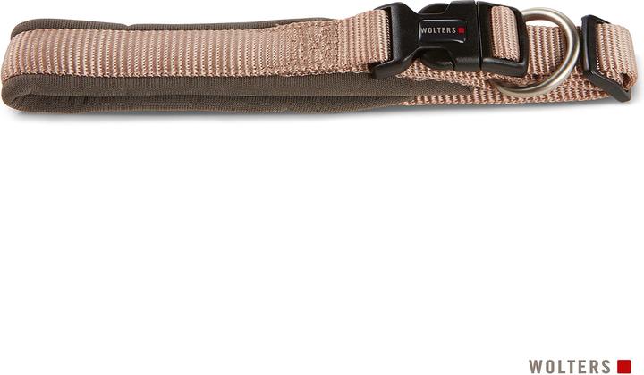 Produktbild Wolters Professional Comfort Halsband Gr.1 25-30 cm x 2,5 cm champagner/trüffel (25, 27, 28, 29, 30, Hund, Hundesport)