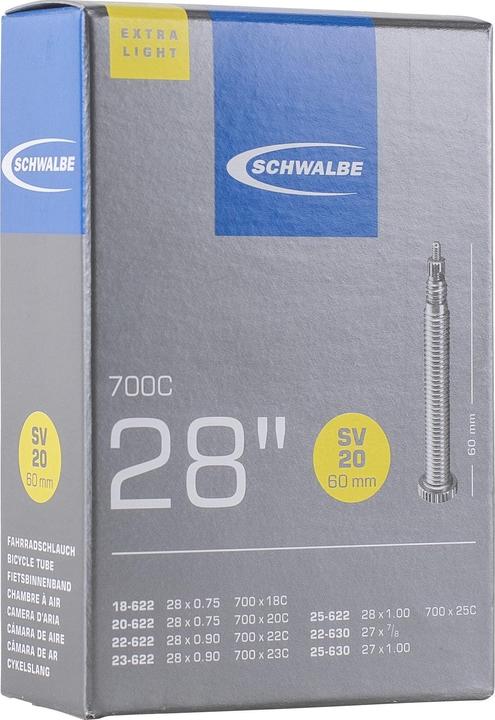 Produktbild Schwalbe Sv20 (Presta (SV), 28", 60 mm)