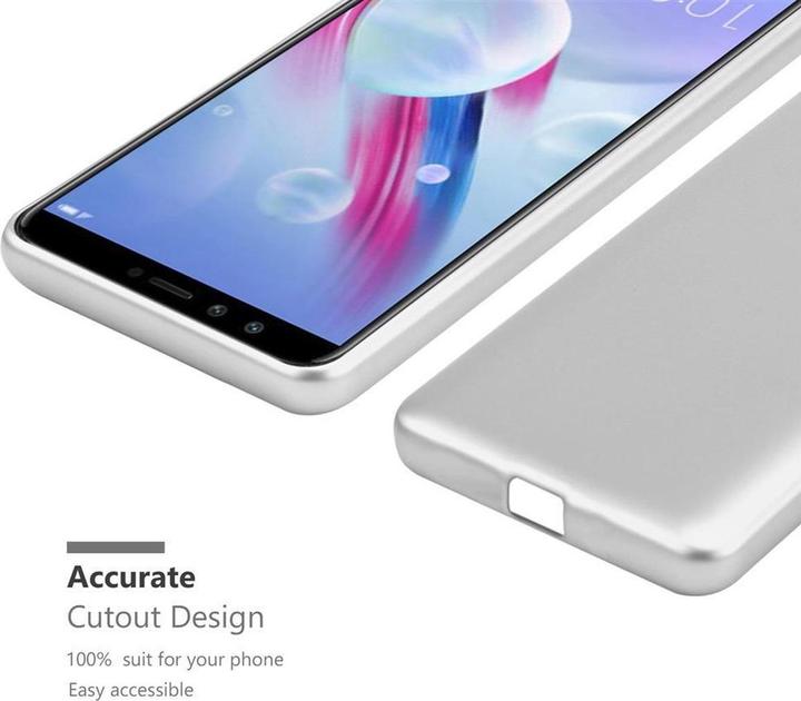 Actual product image Cadorabo TPU Matt Metallic Cover (Honor 9 Lite)