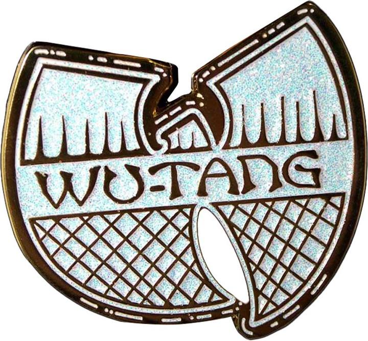 Wu Tang Clan Logo Abzeichen ZinkLegierung