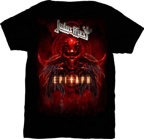 Judas Priest Epitaph Red Horns