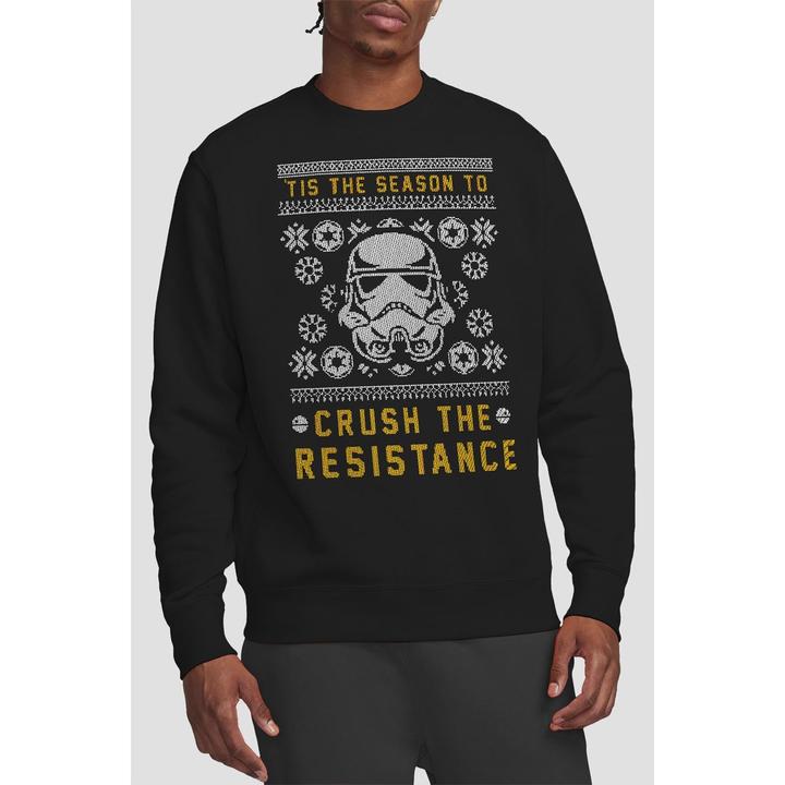 Immagine prodotto Star Wars Crush The Resistance This Christmas Felpa Adulto Unisex (L)