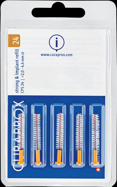 Curaprox CPS 24 Implant Bürste orange 5 Stk (5 x)
