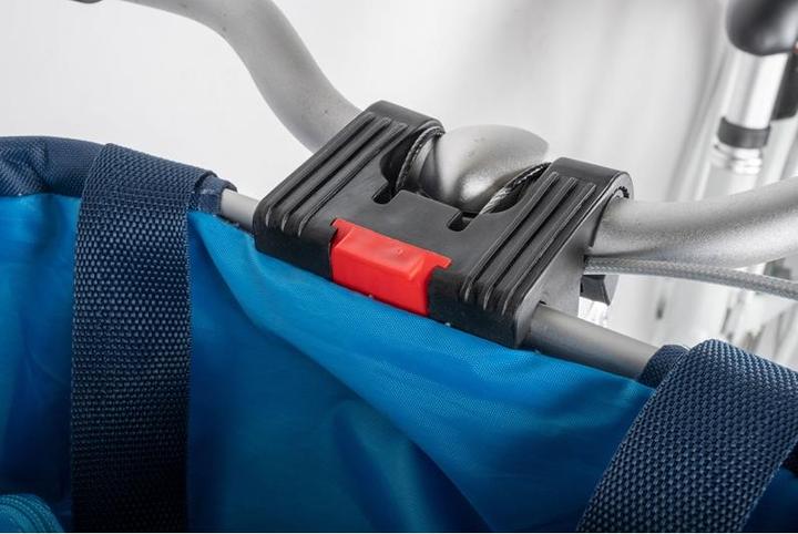 Actual product image Dunlop Bicycle bag zipper (15 l, Handlebar bag)