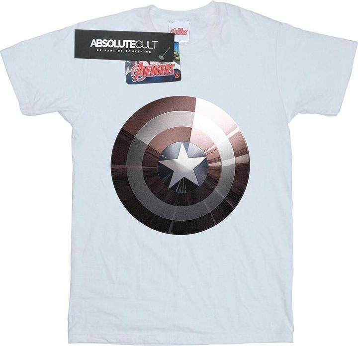 Produktbild Captain America Schild Glänzend TShirt (XL)