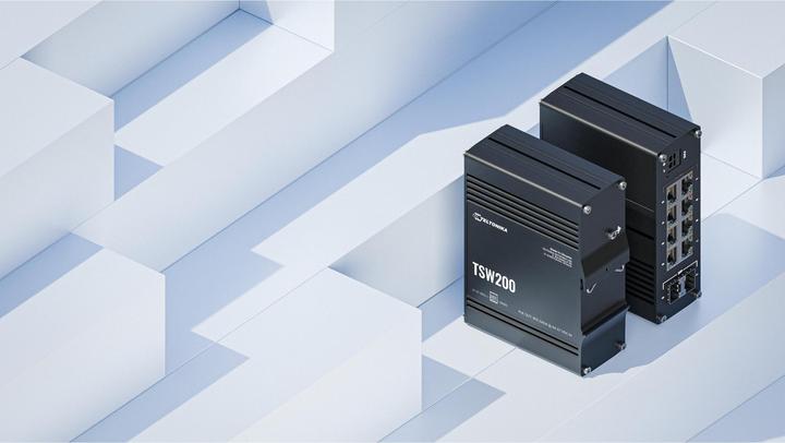 Actual product image Teltonika TSW200 (10 Ports)