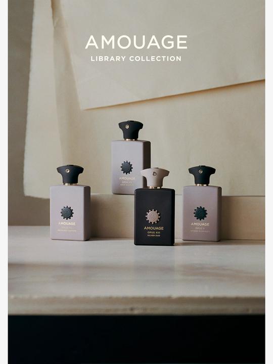 Actual product image Amouage Library Opus XIII Silver Oud Eau de Parfum (Eau de parfum, 100 ml)
