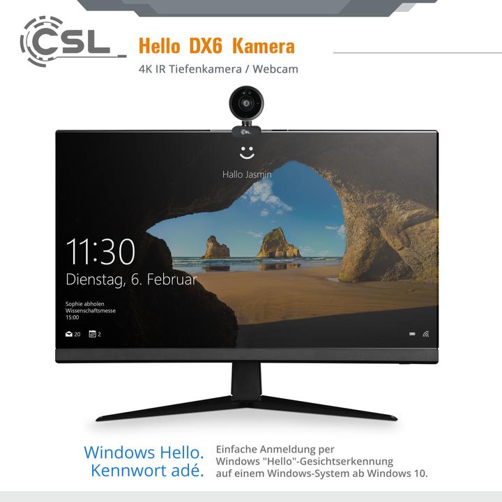 Immagine prodotto CSL Ciao DX6 WebCam (8.30 Mpx)