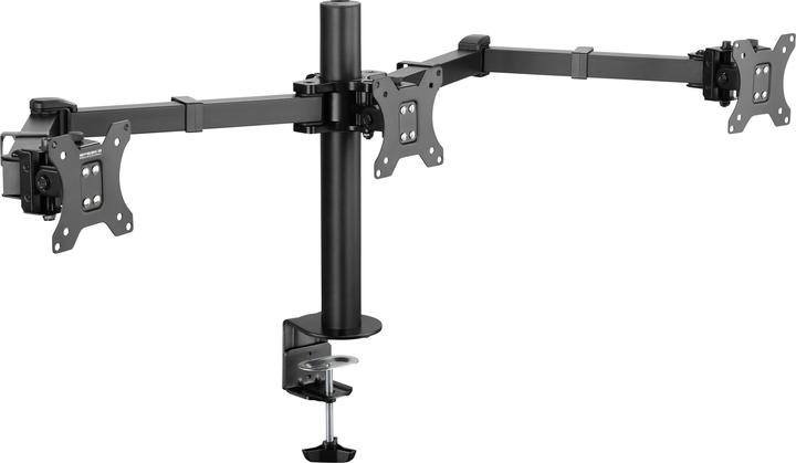Actual product image SpeaKa Professional table mount for three monitors with 43.18 - 68.58cm (17 - 27) inches (Table, 27")