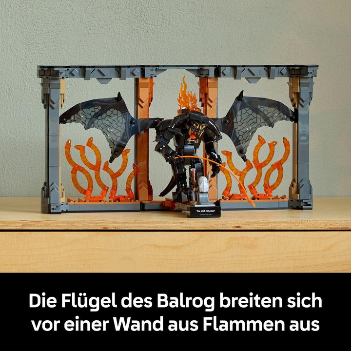 Actual product image LEGO The Lord of the Rings: Balrog™ bookend (10367, LEGO Lord of the Rings)