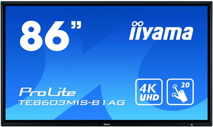 Produktbild iiyama TE8603MIS-B1AG (3840 x 2160 Pixel, 85.59")