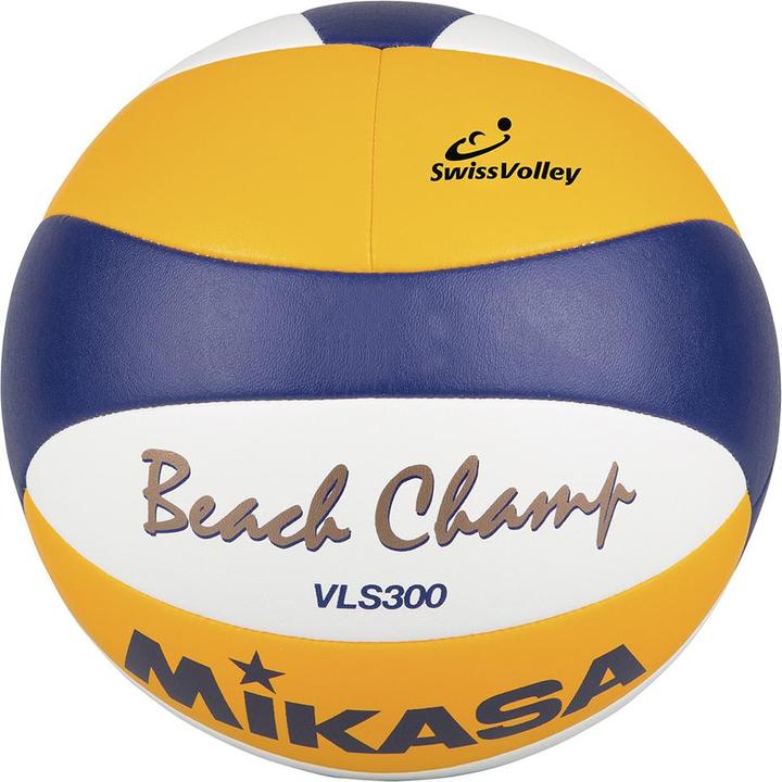 Produktbild Mikasa Beachvolleyball Beach Champ Vls 300-Sv Swiss Volley (5)