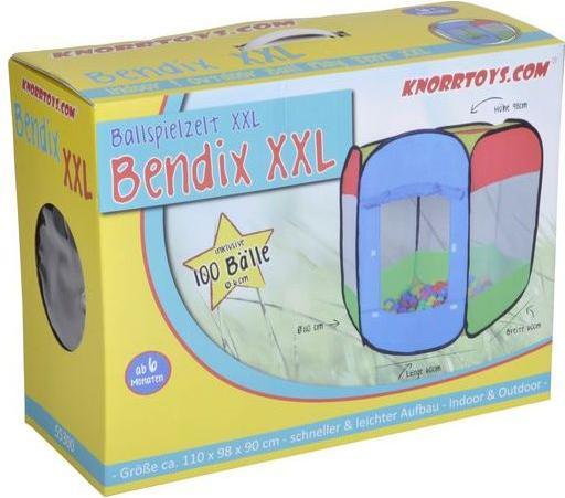 Knorrtoys Spielzelt - "Bendix"/inkl. 100 balls