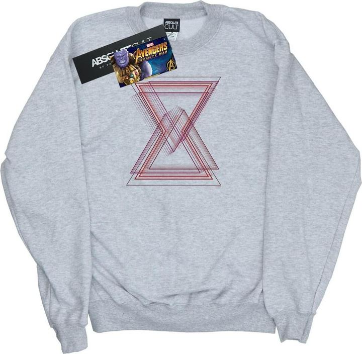 Avengers Infinity War Black Widow Lines Sweatshirt Mädchen