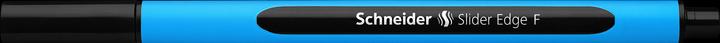 Produktbild Schneider Kugelschreiber Slider Edge schwarz, Strichstärke: F (fein) (Blau, Schwarz, 1 x)