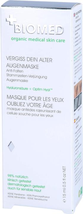 Image du produit Biomed Oubliez votre âge masque pour les yeux crème (15 ml)