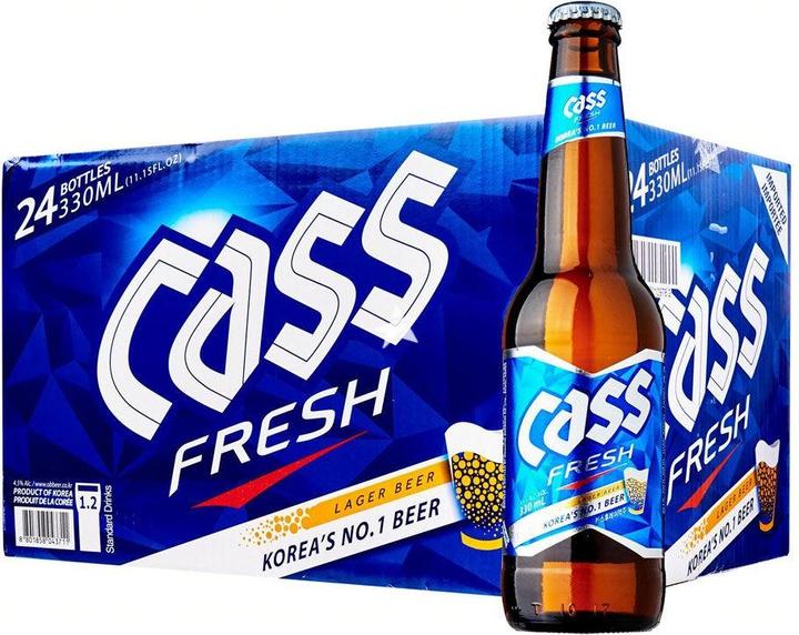 Actual product image Fresh Lager Beer crate (24 x 33 cl)
