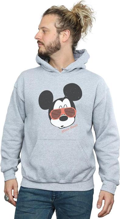 Immagine prodotto Disney Mickey Mouse Sunglasses Felpa con Cappuccio Uomo (L)