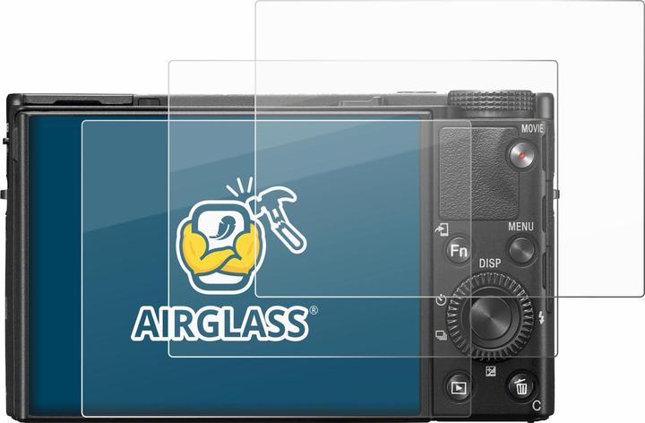 Produktbild BROTECT Schutzglas Schutzfolie Glas Folie Displayschutz klar (Displayschutz, Cyber-Shot DSC-RX100 VII)