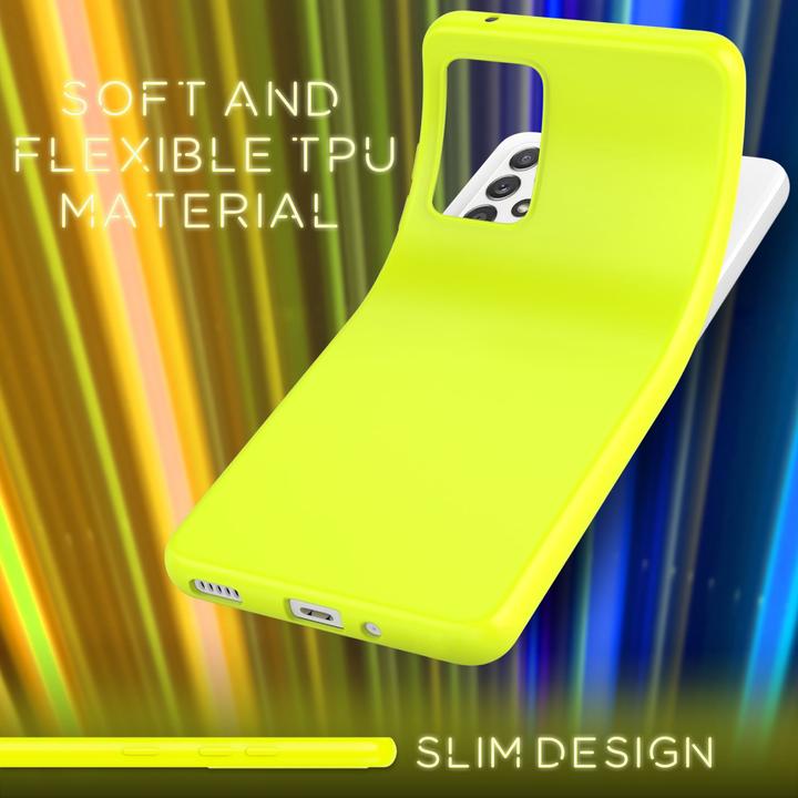 Image du produit Nalia Manchon en silicone fluo (Samsung Galaxy A33)
