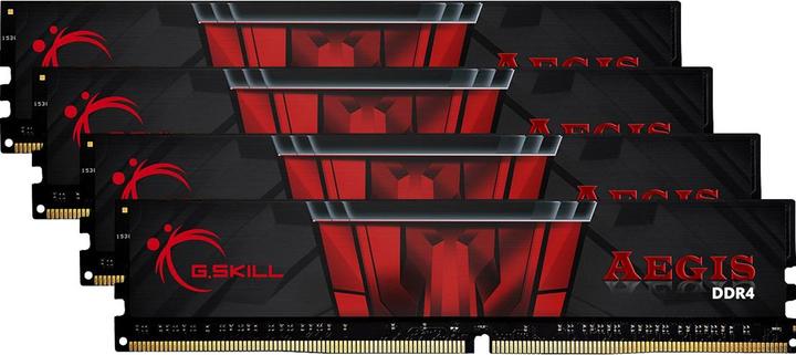 Image du produit G.Skill Aegis (4 x 16GB, 3200 MHz, RAM DDR4, DIMM)