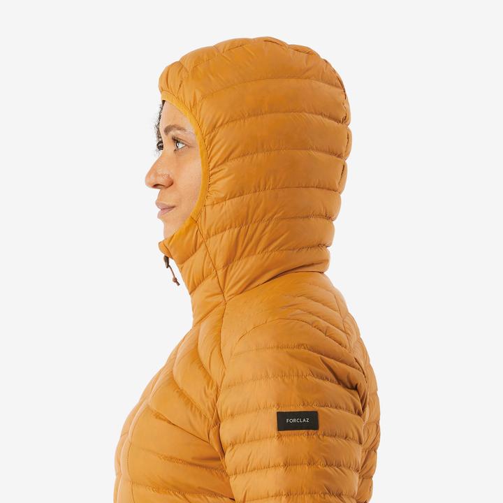 Actual product image Forclaz Women's down jacket with hood down to -5 °C trekking - MT100 (XL)