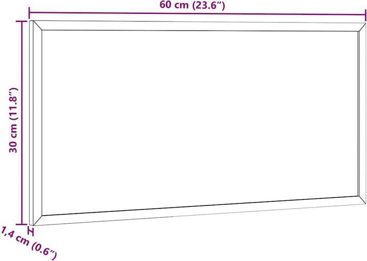Produktbild VidaXL Marlie (60 x 30 cm)