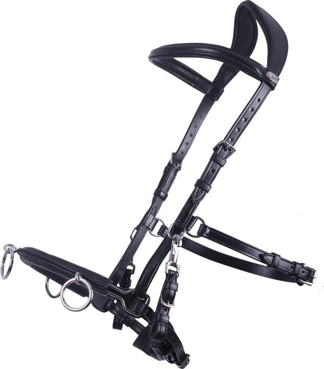 Produktbild Qhp Kappzaum Leder