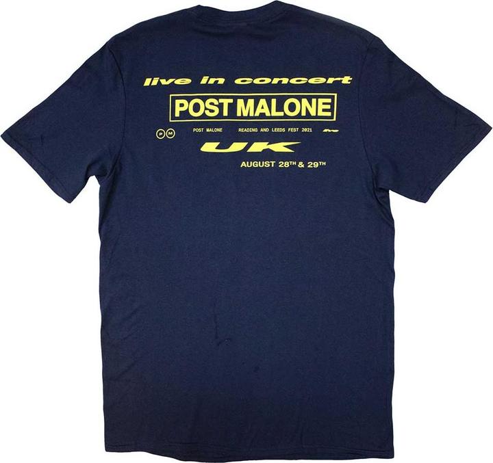 Produktbild Post Malone Live In Concert TShirt (XXL)