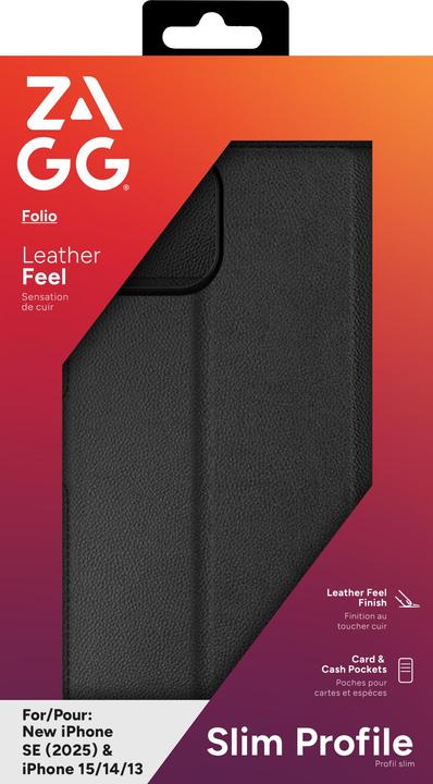 Actual product image Zagg Wallet Cover (Apple iPhone 15, Apple iPhone 14, Apple iPhone 16e, Apple iPhone 13)
