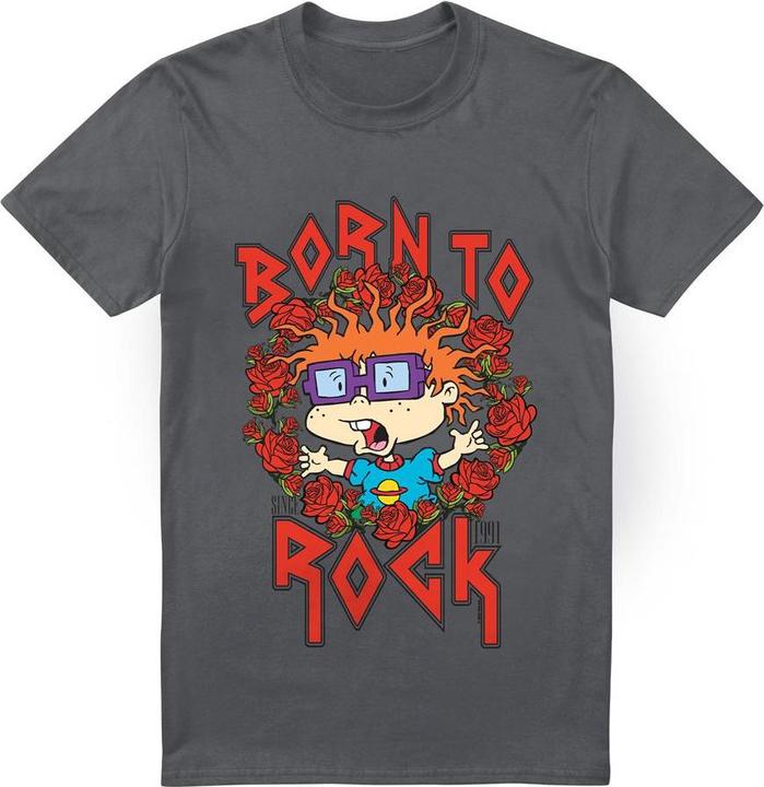 Rugrats Chucky Was Born To Rock TShirt (L)