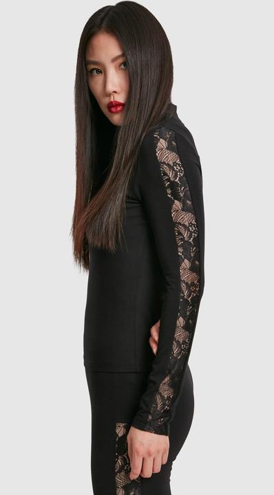 Immagine prodotto Urban Classics LS a strisce in pizzo da donna (M)