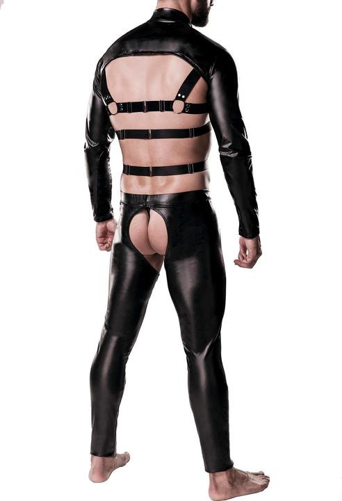 Actual product image Grey Velvet 3-piece bolero set (XXL)