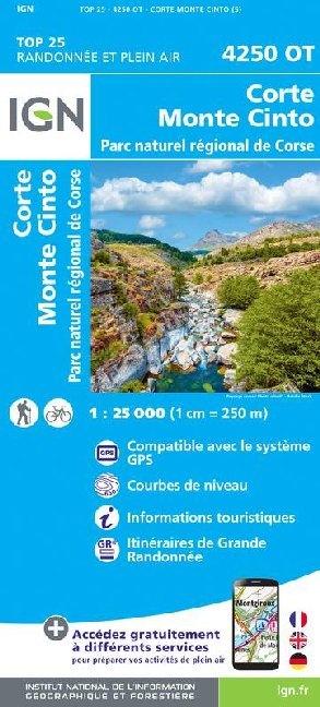Produktbild Corte / Monte Cinto / PNR de Corse