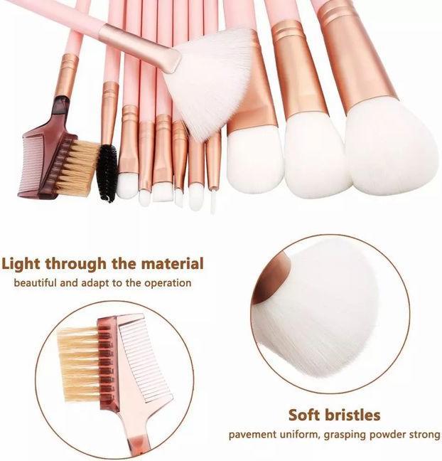 Actual product image MU Style Make up brush set with box (Set)