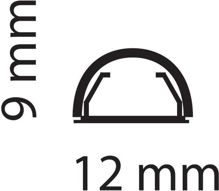 Immagine prodotto Multibrackets Canalina per cavi (Tubazione, 110 cm)